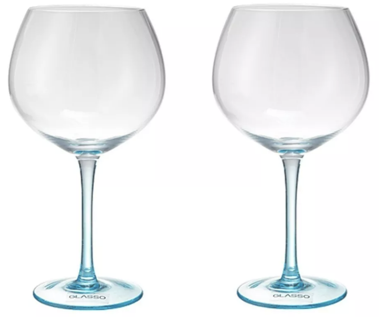 SET 2 COPAS GRANDES APERITIVO GLASSO APEROL GIN COLOR - 1