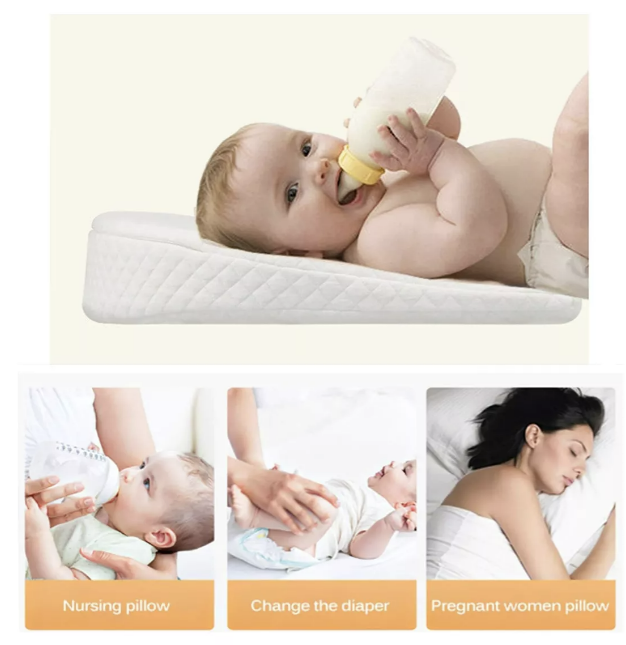 COJÍN ALMOHADA ANTI-REFLUJO PARA BEBÉ - 3