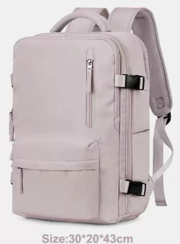 MOCHILA DE VIAJE IMPERMEABLE AVIÓN APROBADO CAPACIDAD DE 40L - 1