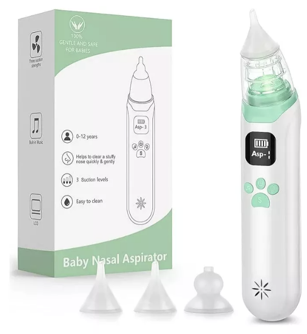 ASPIRADOR NASAL ELECTRICO, GENÉRICO PARA BEBÉS - 1