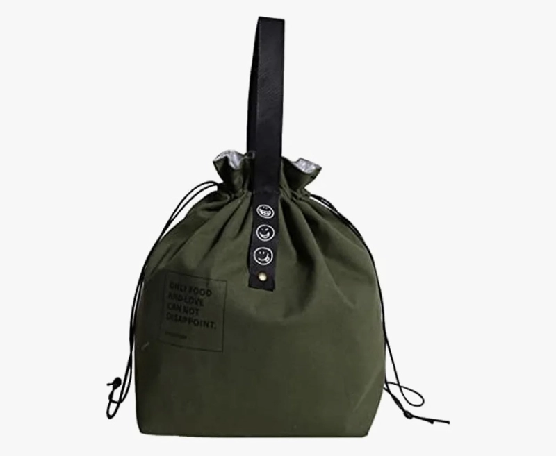 Bolsa De Almuerzo Aislada Con Cordón - 1