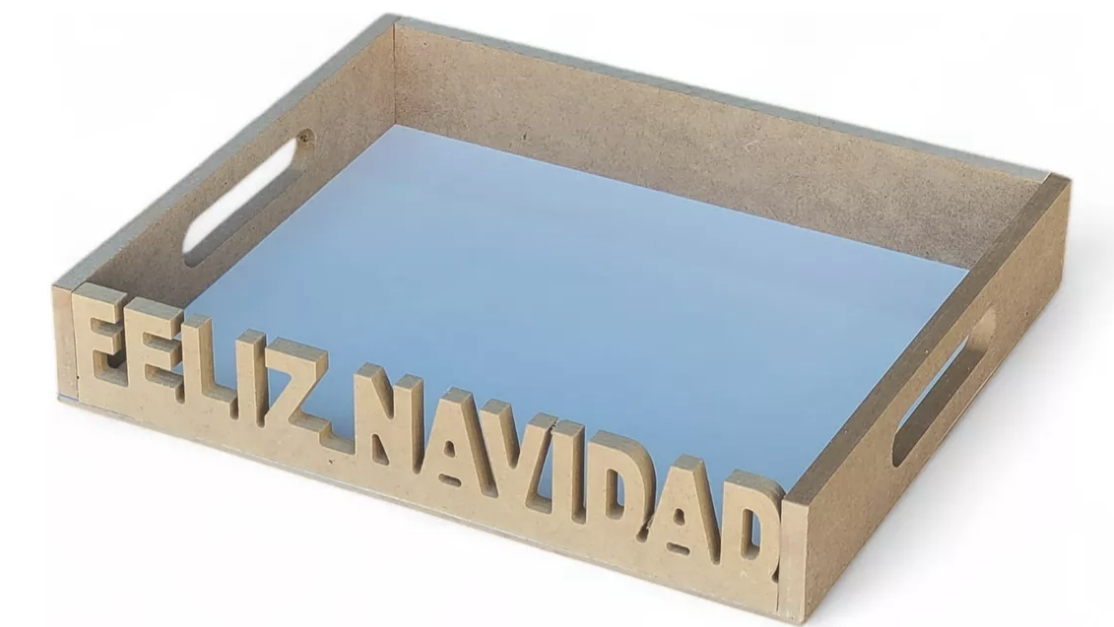BANDEJA PARA DESAYUNO NAVIDAD - 1