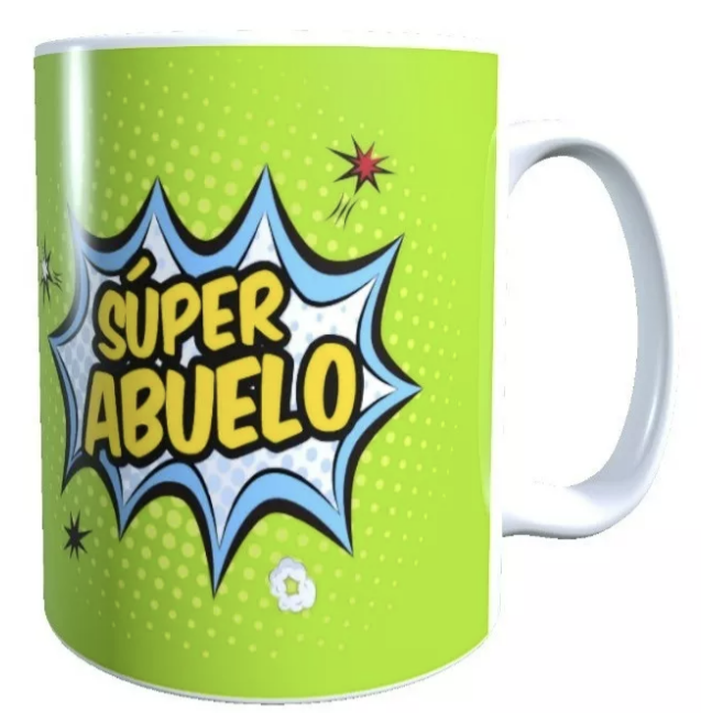 TAZA TAZÓN DÍA DEL PADRE, UN SUPER CAFE PARA UN SUPER ABUELO - 2