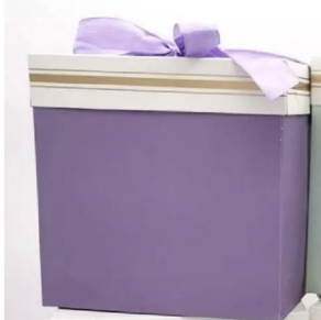 CAJA DE REGALO PLEGABLE PASTEL COTILLÓN ACTIVARTE AMARILLO - 2