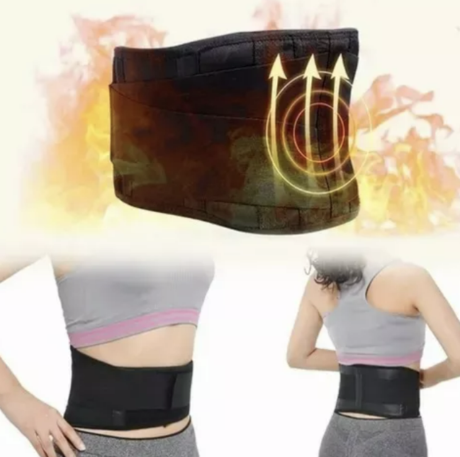 FAJA LUMBAR ALIVIA DOLOR DE ESPALDA(CON PLACA DE ACERO) XL - 4