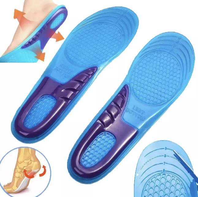 PLANTILLA DE GEL ORTOPEDIA ANTI FATIGA DEPORTE 2 PARES - 1