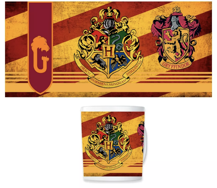 TAZA MAGICA HARRY POTTER GRYFFINDOR - 2