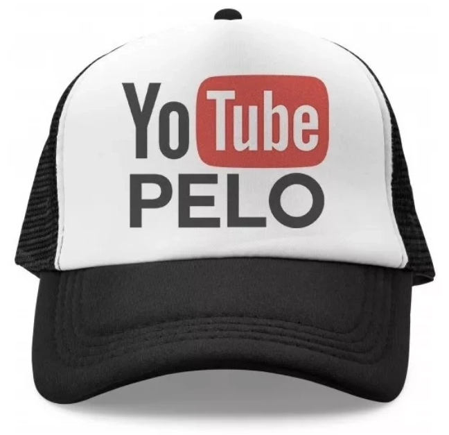 GORRO NEGRO JOCKEY YO TUBE PELO FRASES Y MEMES - 1