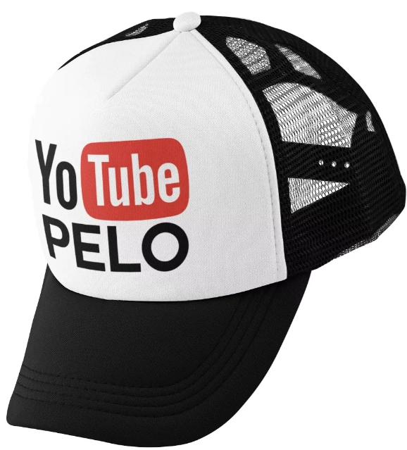 GORRO NEGRO JOCKEY YO TUBE PELO FRASES Y MEMES - 2
