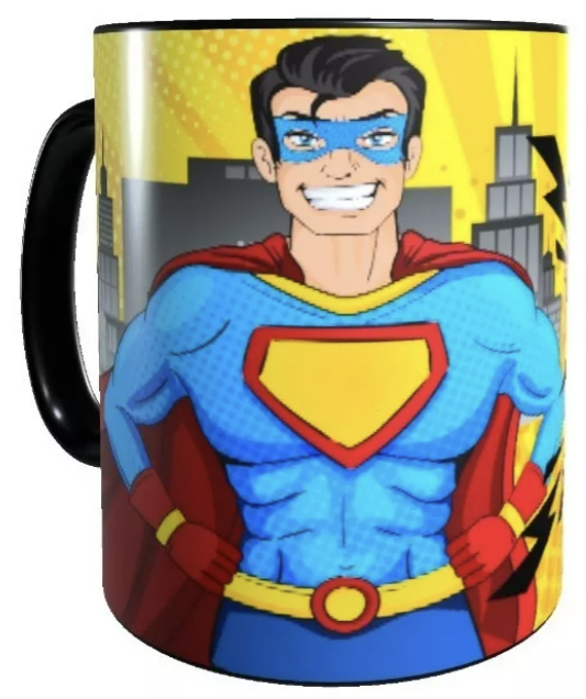 TAZA TAZON MÁGICO, PAPÁ MI HEROE FAVORITO, REGALO DIA PADRE - 2