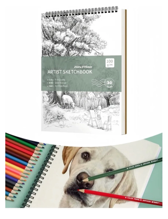 Pack 4 Sketchbooks Cuadernos - 3
