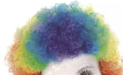 PELUCA PAYASO RIQUI MULTICOLOR - 4