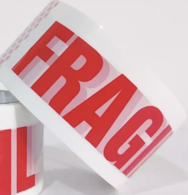 PACK 2 CINTAS RIQUI FRAGIL CINTA EMBALAJE CART PAPER - 3