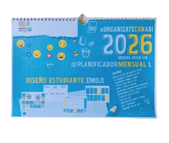 Planificador Mensual Planner L - 1