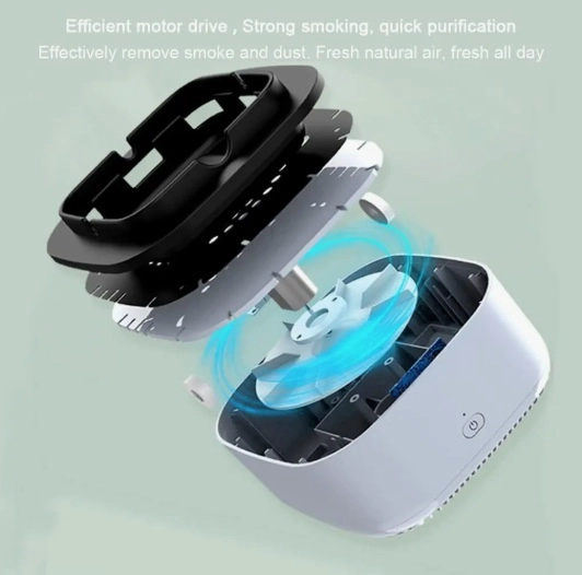 Cenicero Purificador De Aire Anti Humo - 2
