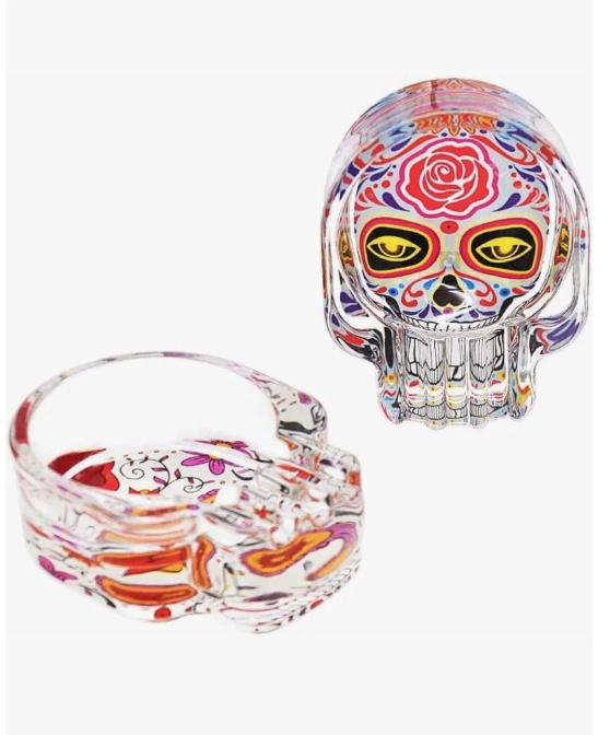 Pack De 6 Cenicero Con Diseño De Calavera - 3