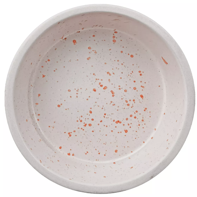 POCILLO BOWL CUENCO CERÁMICA BEIGE CON MANCHAS 10.4X4.2CM X6 - 4