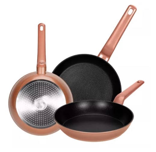 SET SARTENES ANTIADHERENTES ALUMINIO 3 PIEZAS - 1