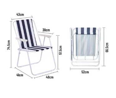 SILLA DE PLAYA PLEGABLE - 3