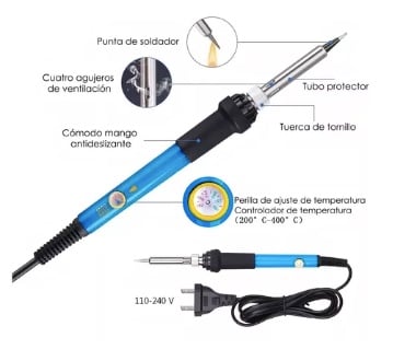SOLDADOR RIQUI ESTAÑO ELÉCTRICO TIPO LÁPIZ - 3