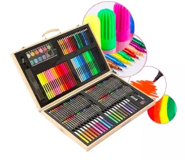 SET RIQUI DIBUJO Y PINTURA 180 PIEZAS - 3