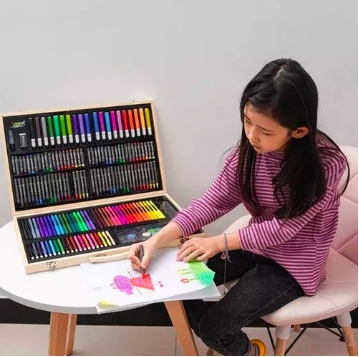 SET RIQUI DIBUJO Y PINTURA 180 PIEZAS - 6