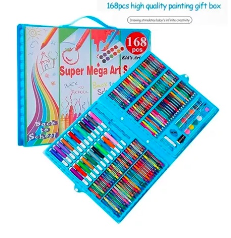 SET RIQUI MEGA ARTE MALETA 168 PIEZAS - 2