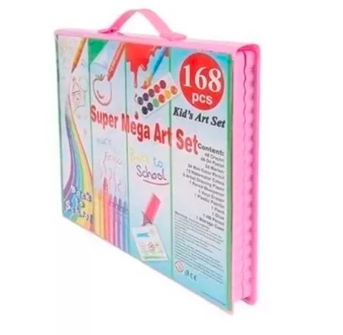SET RIQUI MEGA ARTE MALETA 168 PIEZAS - 2