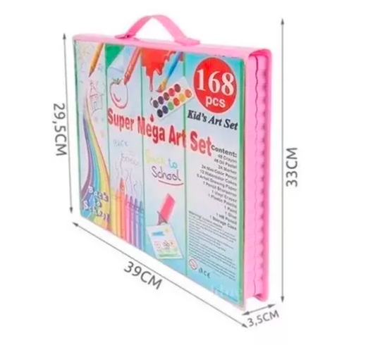SET RIQUI MEGA ARTE MALETA 168 PIEZAS - 6