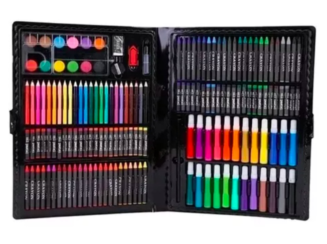 SET RIQUI MEGA ARTE MALETA DE 168 PIEZAS - 2