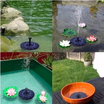 FUENTE DE AGUA SOLAR BOMBA RIEGO PISCINA - 3