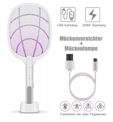 MATAMOSCAS RIQUI ELÉCTRICO RECARGABLE USB - 4