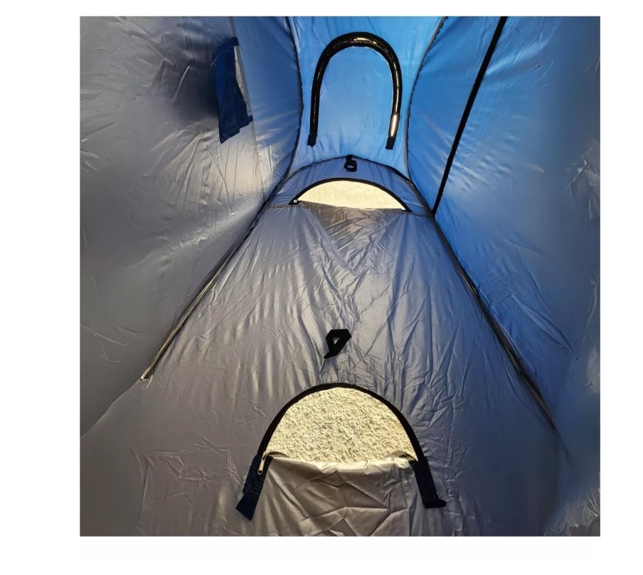 CARPA CASETA VESTIDOR 2P UV + DUCHA 40 L + BAÑO PORTÁTIL - 8