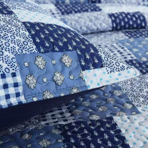CUBRECAMA QUILT REVERSIBLE KING - 2