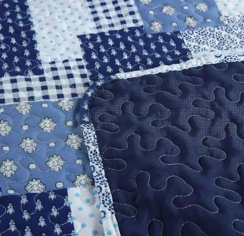 CUBRECAMA QUILT REVERSIBLE KING - 5