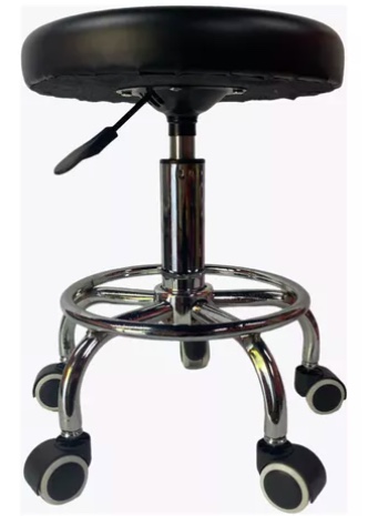 SILLA TABURETE GIRATORIO 5 RUEDAS - 2