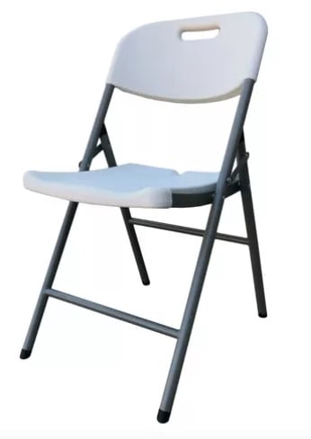 SILLA PLEGABLE DE PLASTICO - 1