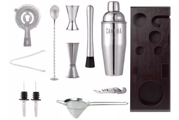 JUEGO BARTENDER COCTELERA UTENSILIOS - 2