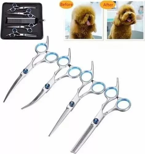 SET TIJERAS PERROS RIQUI PELUQUERÍA CANINA - 3