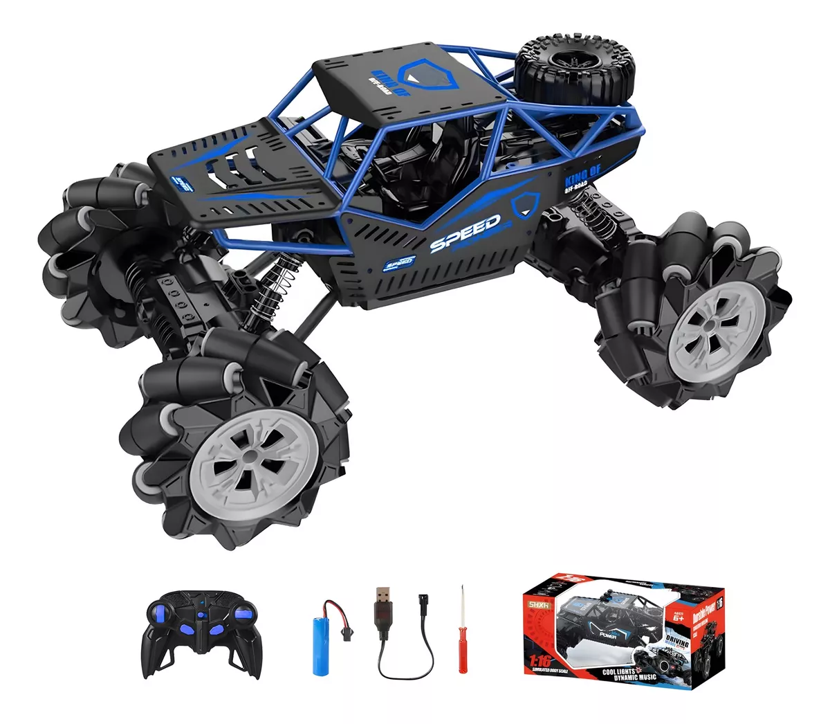 COCHE JUGUETE RIQUI CON CONTROL REMOTO - 1