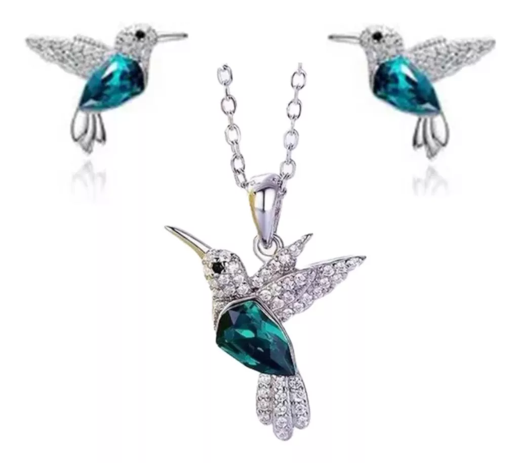 CONJUNTO JOYA COLIBRÍ - 1