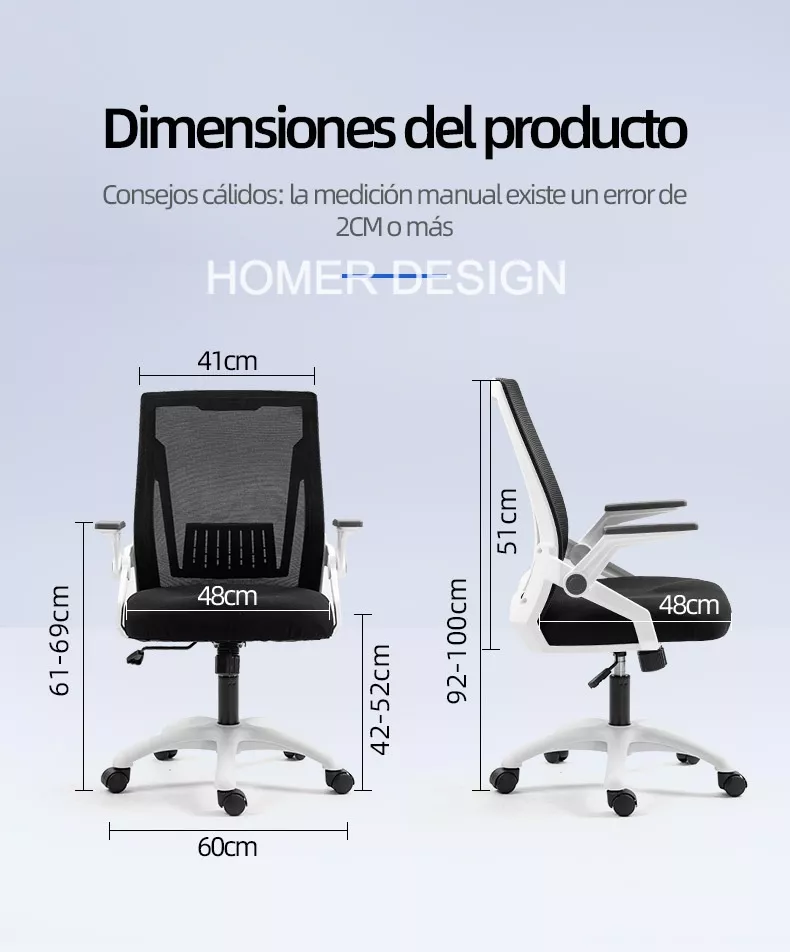 SILLA DE OFICINA ESCRITORIO - 2