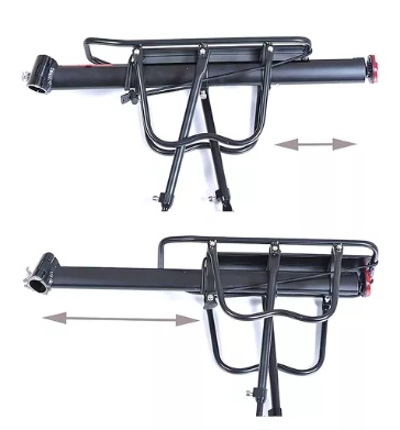 PARRILLA DE BICICLETAS ADAPTABLE CON CORREAS ELÁSTICAS - 4