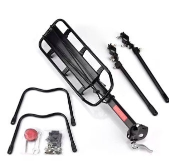 PARRILLA DE BICICLETAS ADAPTABLE CON CORREAS ELÁSTICAS - 5