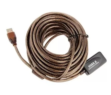 EXTENSION CABLE USB ACTIVO 10 METROS BLINDADO - 6