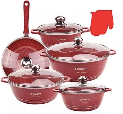 12PCS SET DE OLLAS - 1