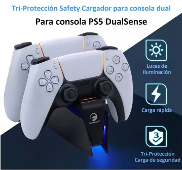 BASE CARGADOR PARA CONSOLA - 4