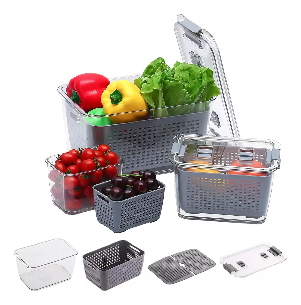 ORGANIZADOR REFRIGERADOR COCINA - 1