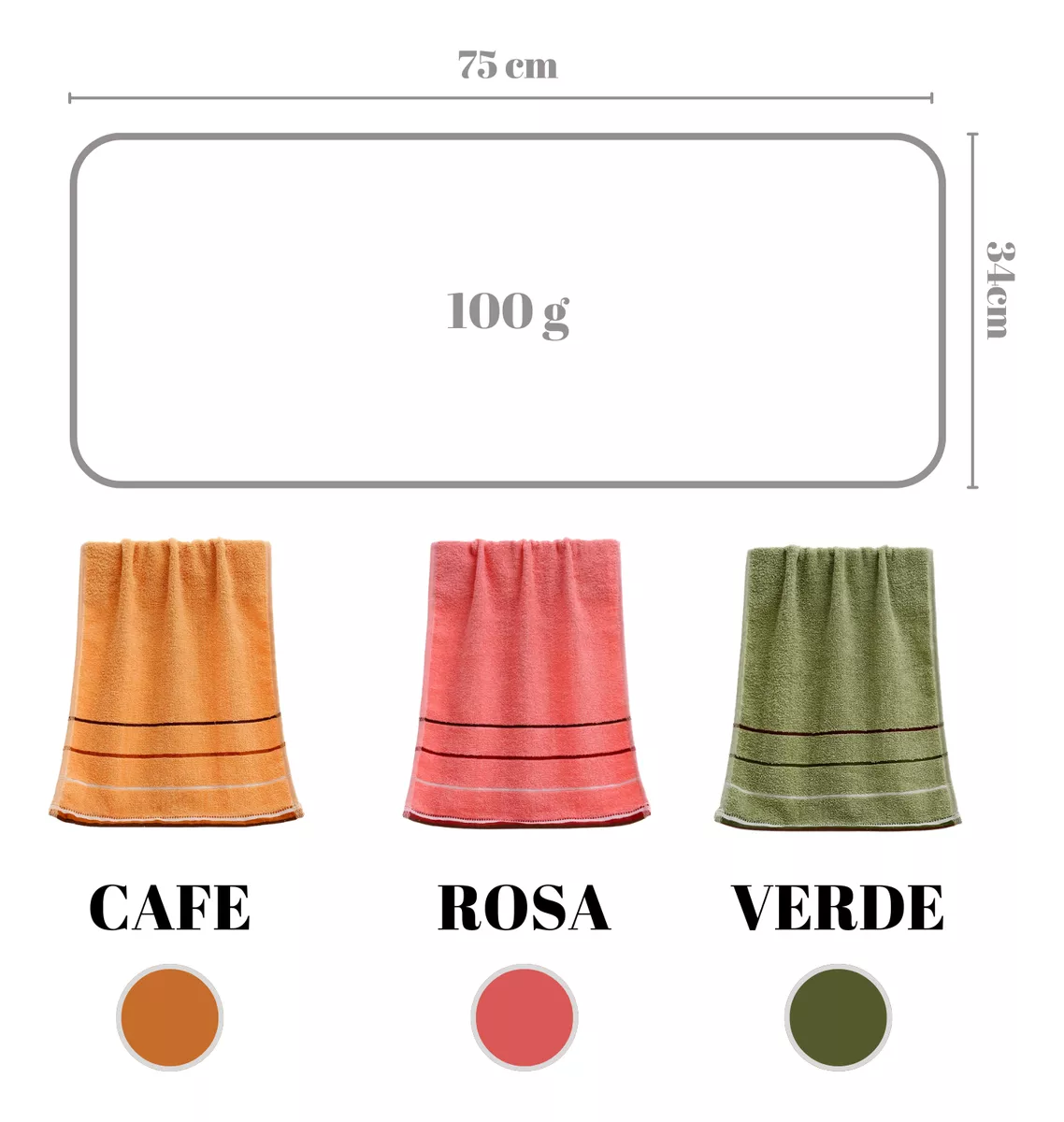 PACK 6 TOALLA MANO - 4