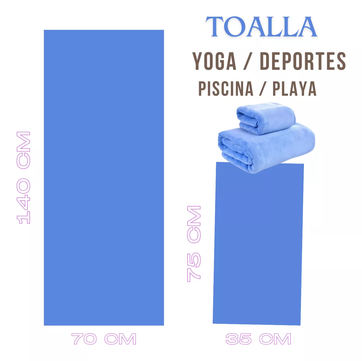 PACK 2 TOALLAS MICROFIBRA - 2